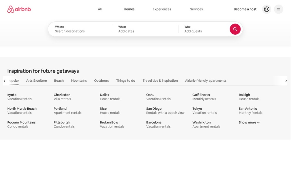 Airbnb — airbnb.com